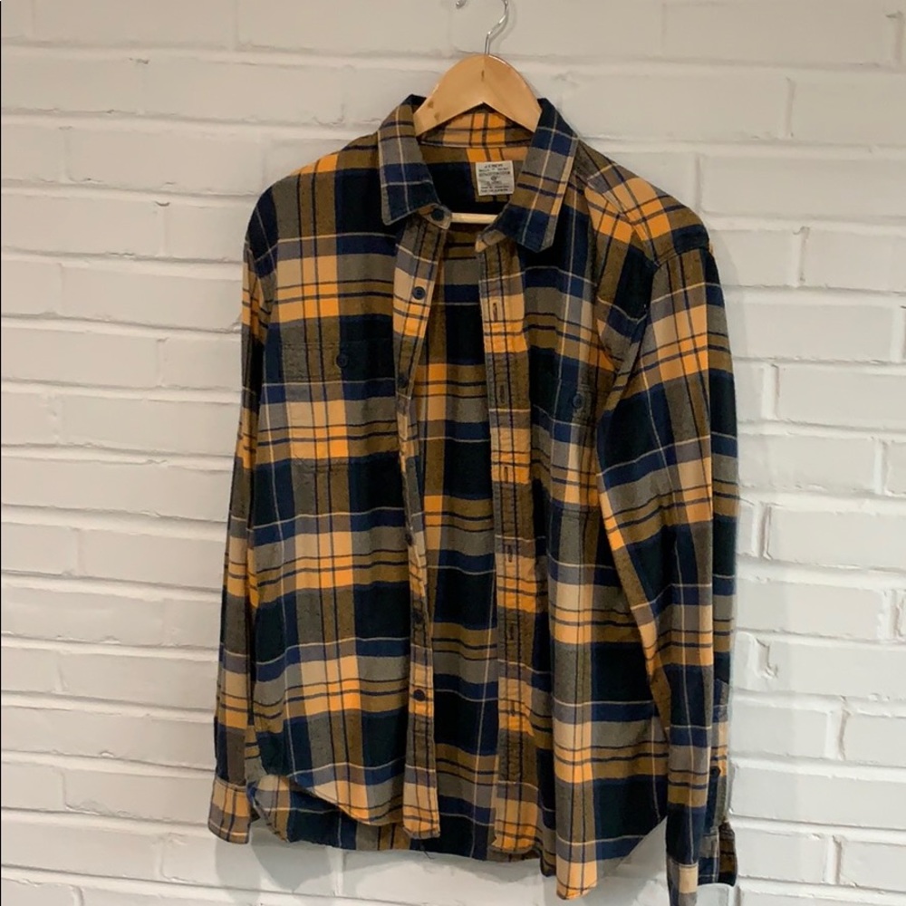 Men’s J Crew Flannel Shirt